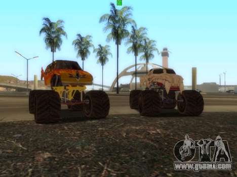 Flame from: Monster Trux Extreme Offroad for GTA San Andreas