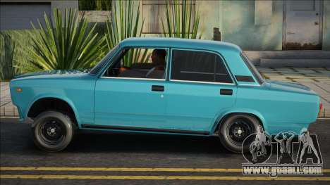 Vaz 2107 [Blue] for GTA San Andreas