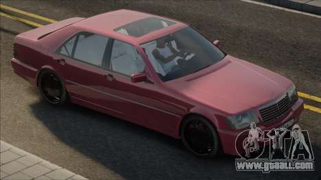 Mercedes-Benz W140 S600 JST for GTA San Andreas