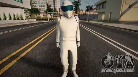 Racer in a helmet for GTA San Andreas