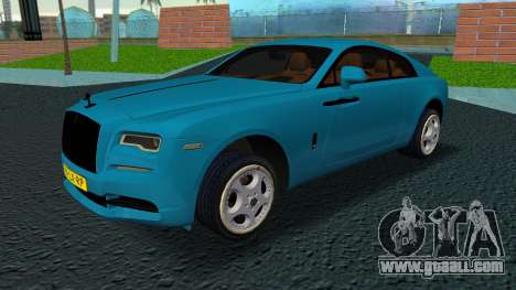 Rolls Royce Black Badge Wraith for GTA Vice City