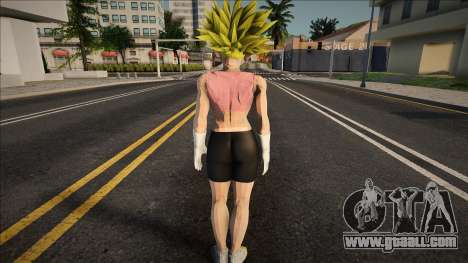 Bra (Universe 16) SSJ transformaciones v2 for GTA San Andreas