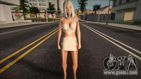 Sexy blonde Irina for GTA San Andreas