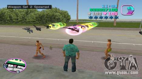 Spawn All Weapons for GTA Vice City