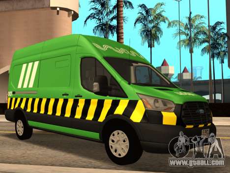 Traffic Management Center Ford Transit 2016 for GTA San Andreas