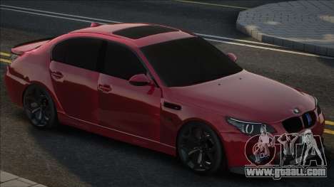 BMW M5 E60 Red for GTA San Andreas