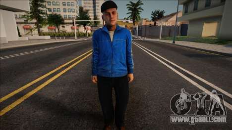 Young gopnik in a tracksuit for GTA San Andreas