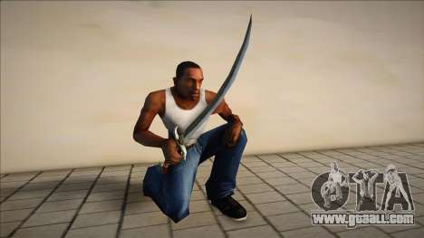 Metin2 Level 10 Crescent Sword for GTA San Andreas