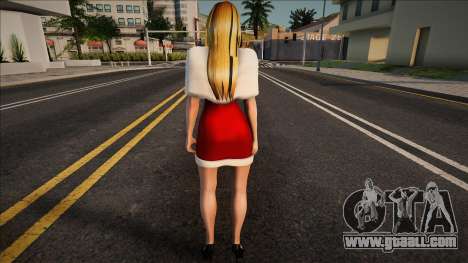 Girl Xmas for GTA San Andreas