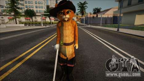 Puss In Boots o el gato con botas version 1 DE S for GTA San Andreas