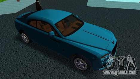 Rolls Royce Black Badge Wraith for GTA Vice City