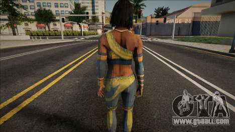 Tanya Beta de Mortal Kombat X 10 for GTA San Andreas