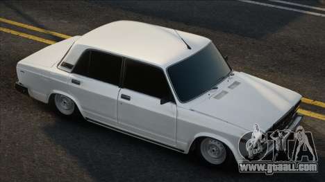 VAZ 2107 White for GTA San Andreas