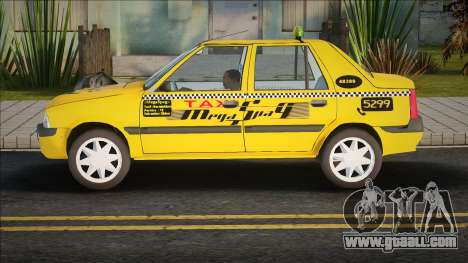 Dacia Solenza Taxi Yellow for GTA San Andreas