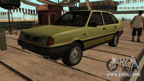 FSO Polonez Caro 1.4 with polish black plates for GTA San Andreas