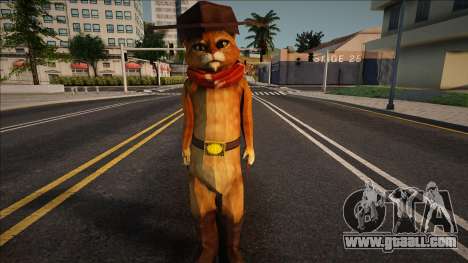 Puss In Boots o el gato con botas version vaque for GTA San Andreas