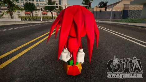 Sonic R Skin - Knuckles for GTA San Andreas