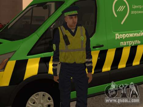 Inspector of the Traffic Management Center for GTA San Andreas