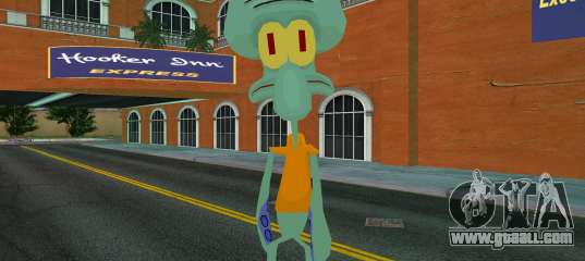 Squidward (Spongebob) Skin for GTA Vice City