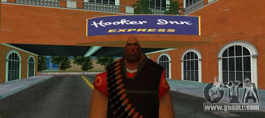 Heavy (Team Fortress 2) Skin for GTA Vice City