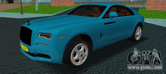 Rolls Royce Black Badge Wraith for GTA Vice City