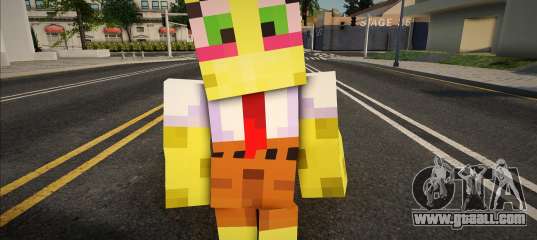 Bootleg Spongebob (Creepypasta) Minecraft for GTA San Andreas