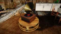 An old gramophone of the 19th century for GTA San Andreas