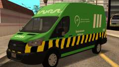 Traffic Management Center Ford Transit 2016 for GTA San Andreas