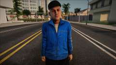 Young gopnik in a tracksuit for GTA San Andreas