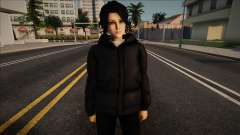 Girl in Jacket Skin for GTA San Andreas