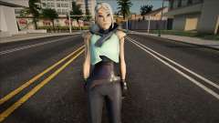 Jett Valorant for GTA San Andreas