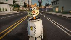 Sandy Cheeks from Sponge Bob for GTA San Andreas