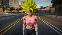 Bra (Universe 16) SSJ transformaciones v5 for GTA San Andreas