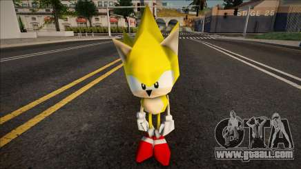 Sonic R Skin - Super Sonic for GTA San Andreas