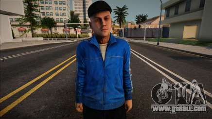 Young gopnik in a tracksuit for GTA San Andreas