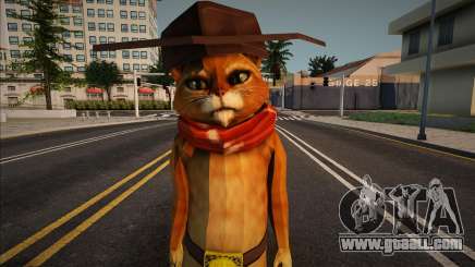 Puss In Boots o el gato con botas version vaque for GTA San Andreas