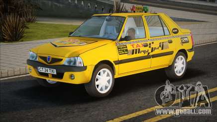 Dacia Solenza Taxi Yellow for GTA San Andreas
