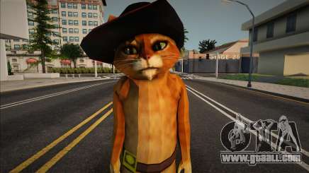 Puss In Boots o el gato con botas version 2 DE S for GTA San Andreas