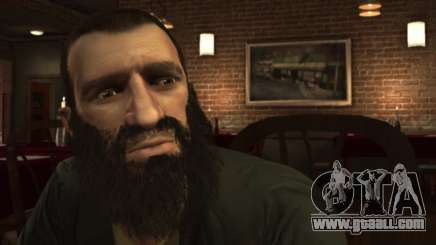 Beard For Niko for GTA 4