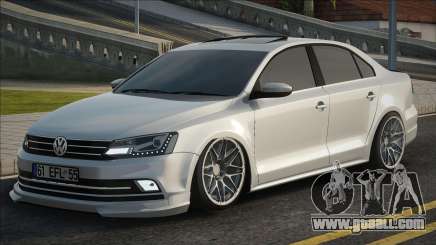 Volkswagen Jetta Silver for GTA San Andreas