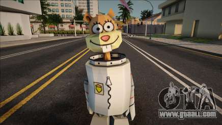 Sandy Cheeks from Sponge Bob for GTA San Andreas