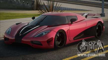 Koenigsegg Agera [Prov] for GTA San Andreas