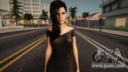 Lady Black Dress for GTA San Andreas