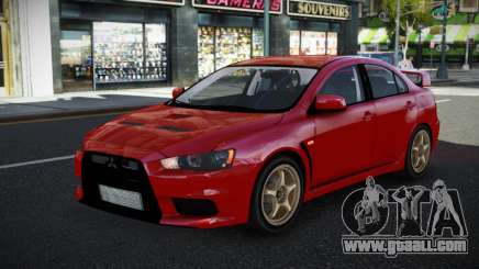 Mitsubishi Lancer Evolution X NKG for GTA 4