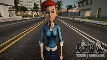 Gwen AF Pony Tail for GTA San Andreas