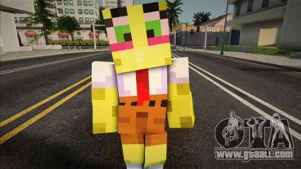 Bootleg Spongebob (Creepypasta) Minecraft for GTA San Andreas