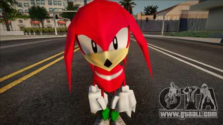 Sonic R Skin - Knuckles for GTA San Andreas