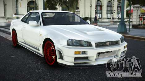 Nissan Skyline R34 MG for GTA 4