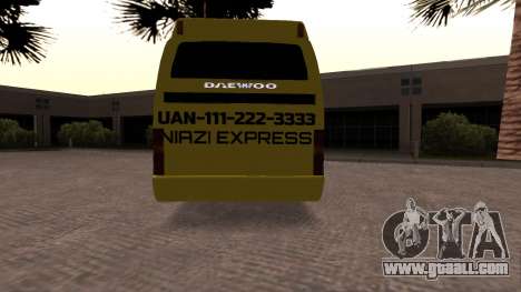 BH-115 ( NIAZI EXPRESS ) for GTA San Andreas