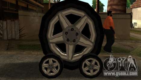 Wheel Car for GTA San Andreas